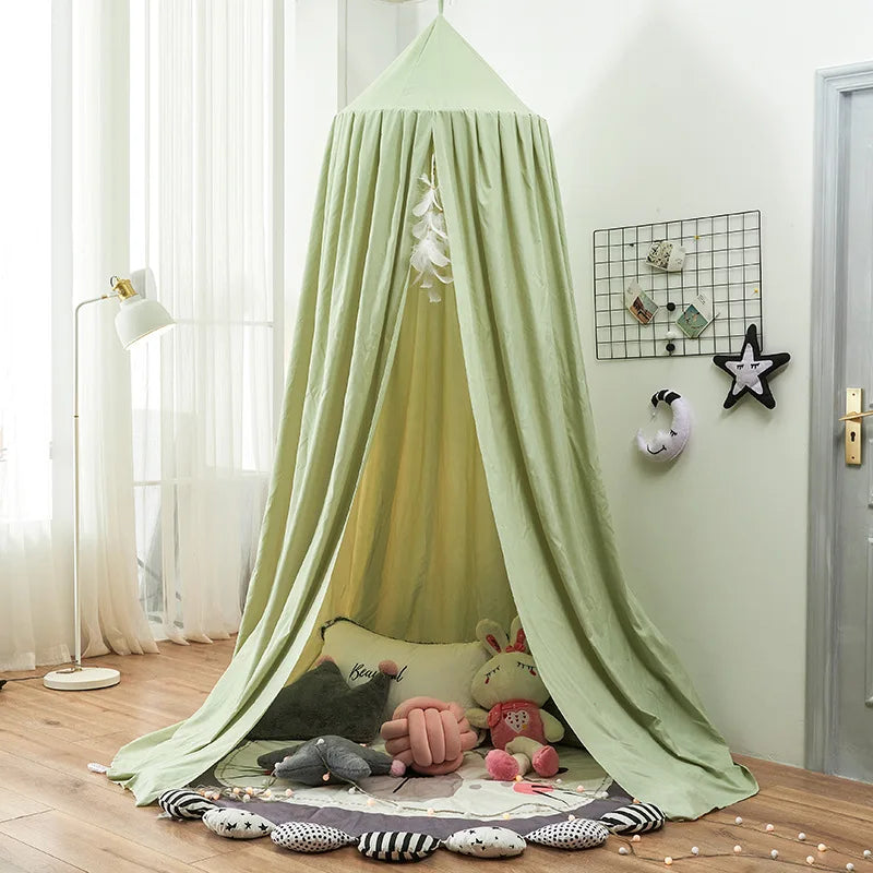 Kids Hanging Bed Canopy Baby Mosquito Net for Crib Dome Curtain Baby Mosquito Net Play Tent Children Room Decoration