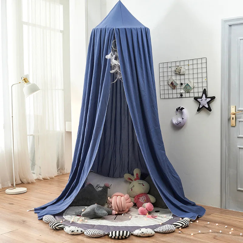 Kids Hanging Bed Canopy Baby Mosquito Net for Crib Dome Curtain Baby Mosquito Net Play Tent Children Room Decoration